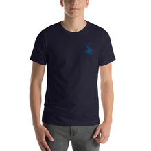 Load image into Gallery viewer, David Bowie- Electric blue - Short-Sleeve Unisex Embroidered T-Shirt - YellowBlockShop