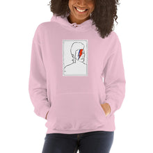 Load image into Gallery viewer, David Bowie - Aladdin Sane Line Art - Unisex Hoodie - YellowBlockShop
