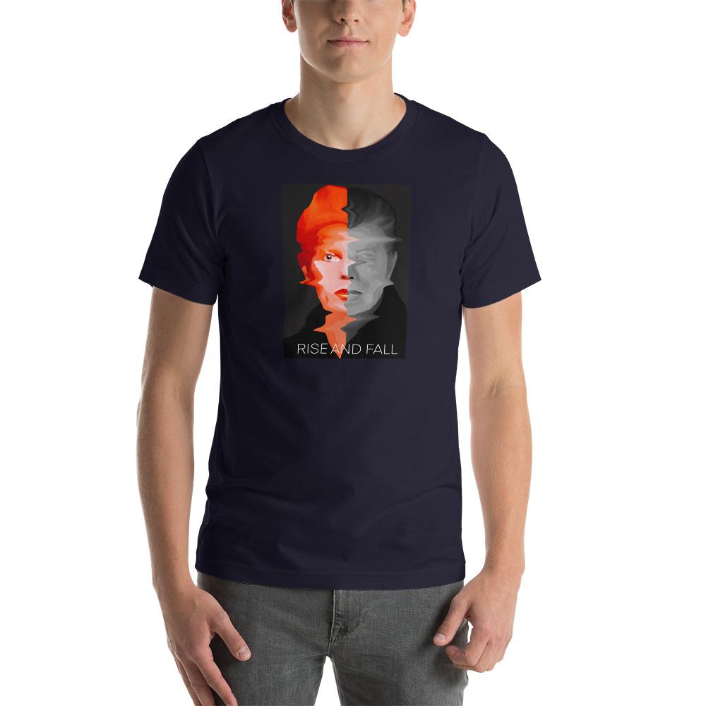 David Bowie - Ziggy Stardust - Short-Sleeve Unisex T-Shirt - YellowBlockShop